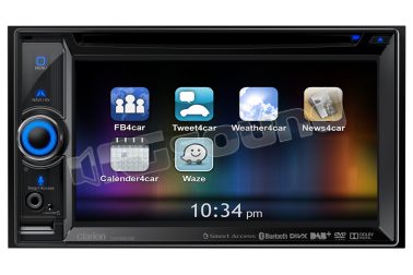 NX504E Monitor 2Din Navi con Intelligent VOICE Clarion