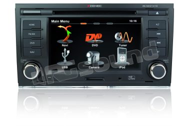 ZE-NC3141D navigatore custom fit AUDI A4 B7 - SEAT EXEO 3R Zenec