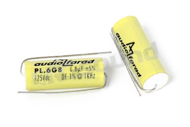 PL.6G8-2 condensatori 6,8 microfarad poliestere 2pz AZ Audiocomp