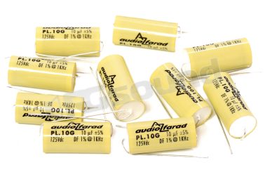 PL.10G condensatori 10 microfarad poliestere 10pz AZ Audiocomp