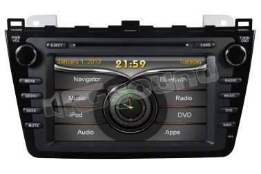 VN810 MZ-6 navigatore custom fit Mazda 6 GH dal 2008 al 2012 ESX