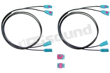 KIT054ANDB11/21 adattatore antenna doppio FAKRA per Maestro 3.0 Blue e MediaDAB 3.0 Blue Paser