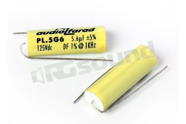 PL.5G6-2 condensatori 5.6 microfarad poliestere 2pz AZ Audiocomp