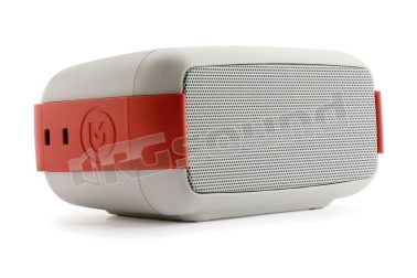 EASY Speaker wireless waterproof colore bianco-rosso Macrom