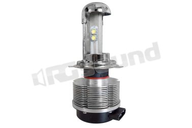LH/H4 kit due lampadine a led H4 complete di cablaggi Simoni Racing
