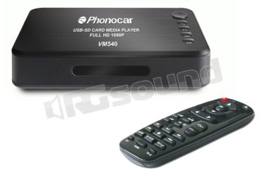 VM540 Lettore multimediale USB - SD Card Phonocar