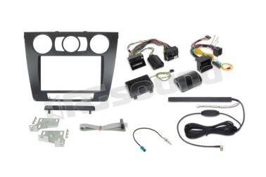 KIT-7BM3M per INE-W987D e iLX-700 su BMW Serie 3 con clima manuale Alpine