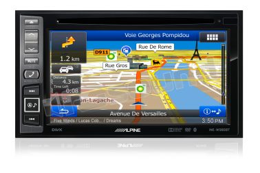 INE-W990BT navigatore con mappa europea - Lettore DVD - Bluetooth Alpine