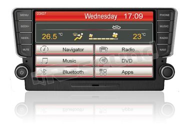 VM110 stazione multimediale custom-fit VOLKSWAGEN Golf VII Phonocar