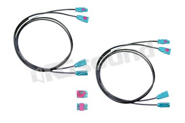CBL054ANDB31 adattatore antenne doppio FAKRA - MAESTRO 3.0 Blue e MediaDAB 3.0 Blue Paser