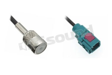 7132078 cavo adattatore AM/FM e DAB -connettore ISO F e FAKRA F - 50cm Calearo