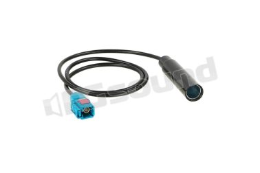 7132085 adattatore con connettore DIN M e FAKRA F - 50cm Calearo