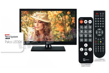 Palco19 LED06 TV LED 19'' DVB-T2 TeleSystem