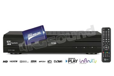 TS7701 T2HD SmartBox Digitale Terrestre DVB-T2 HD - Premium Play ed Infinity TeleSystem