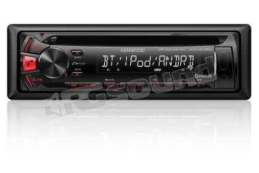 KDC-BT35U Sintolettore CD, USB con Bluetooth e controllo diretto iPod Siri Voice Kenwood