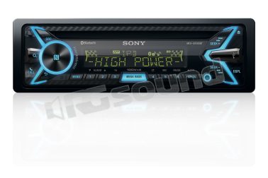 MEX-XB100BT - Bluetooth ed NFC - controllo vocale Siri Eyes Fre - Potenza 4x100W Sony
