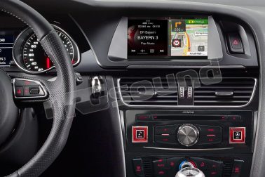 X701D-A monitor navigatore kit installazione per Audi A4 - A5 Alpine