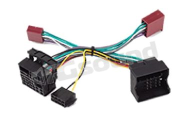 GZCS ISO QUADLOCK I cablaggio ISO Ground Zero