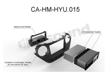 CA-HM-HYU.015 kit 2 din per hyundai i10 Pioneer