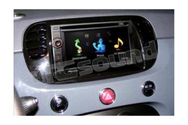 CA-HM-FIA.003BL kit 2Din Fiat 500 - colore nero Pioneer