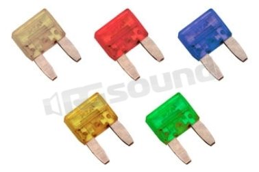 04550 Fusibili mini a lama 5 10 15 20 30 Ah Phonocar