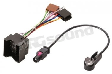 04774 Set di cavi per autoradio e antenna per Renault Phonocar