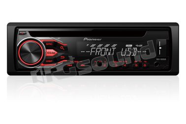 DEH-1800UB RDS - CD - USB - Aux-In - illuminazione rossa Pioneer