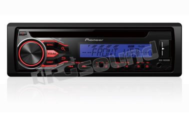 DEH-1800UBB RDS - CD - USB - Aux-In - illuminazione rossa Pioneer