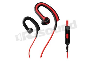 SE-E711T-R cuffie rosse a clip per lo sport Pioneer
