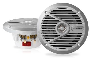SPS-M601 coassiali marini a due vie 165 mm, finitura silver Alpine