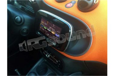 KIT-SMART-W997D-BLACK kit e monitor INE-W997D per SMART ForTwo e FouFour (finitura nera) Alpine