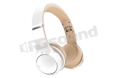 SE-MJ771BT-W cuffie Bluetooth/NFC finitura bianca e pelle Pioneer