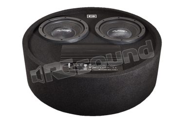 RS 08 RB DUAL ACTIVE Doppio sub amplificato in box chiuso Gladen