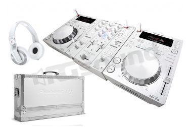 350PACK-W-2 kit console - colore bianco Pioneer DJ