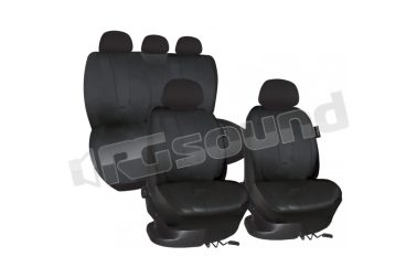 CSR/B coprisedili in tessuto nero e eco-pelle nera Simoni Racing