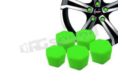 CBG/19 Copribulloni soft sil green - 19 mm Simoni Racing