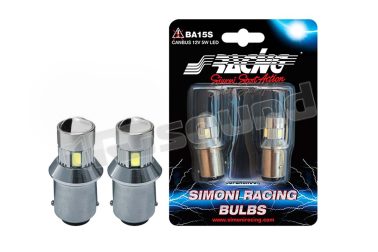 CNPS/W 6 led ad alta potenza - attacco Ba15s Simoni Racing