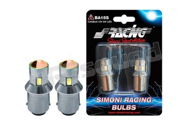 CNPS/O 6 led ad alta potenza - attacco Ba15s Simoni Racing