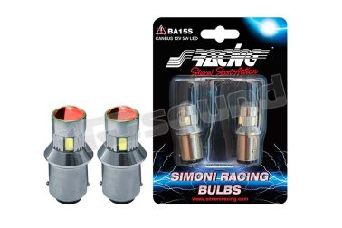 CNPS/R 6 led ad alta potenza - attacco Ba15s Simoni Racing