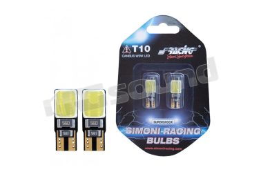 T10/COB chip led COB ultrabianco - T10 Simoni Racing