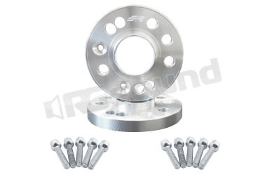 DR041/B15 2 distanziali alluminio 20mm 4-5x100 57,1 con bulloneria sferica Simoni Racing