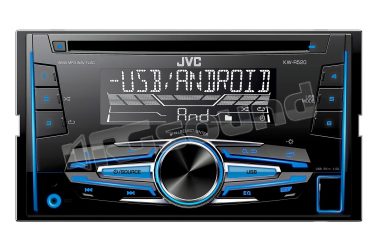 KW-R520 sintolettore CD 2Din con USB e Aux JVC