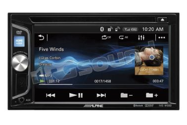 IVE-W560BT-R monitor 6.2'' con CD / DVD, USB, Bluetooth, Made for iPod e iPhone Alpine