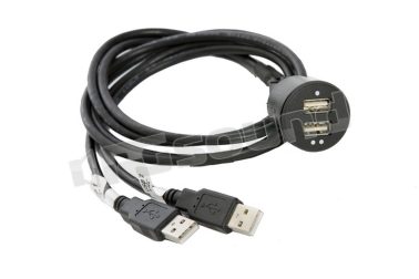 63222003 cavo con doppia presa USB Connection Integrated Solution