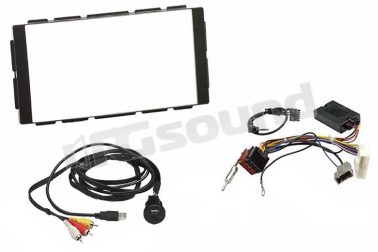 63600003 kit 2 Din con interfaccia comandi al volante per Nissan Juke Connection Integrated Solution