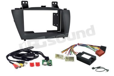 63600100 kit 2 Din con interfaccia comandi al volante per Hyundai ix35 Connection Integrated Solution