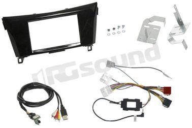 63600002 kit 2 Din con interfaccia comandi al volante per Nissan Qashqai Connection Integrated Solution