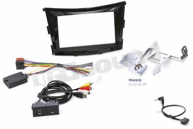 63601001 kit 2 Din con interfaccia comandi al volante per Kia Rio Connection Integrated Solution