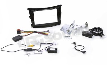 63601002 kit 2 Din con interfaccia comandi al volante per SsangYong Tivoli Connection Integrated Solution