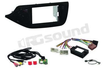 63600206 kit 2 Din con interfaccia comandi al volante per Kia Cee'd Connection Integrated Solution